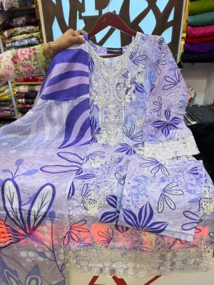 Swizz Lawn Soft Floral Collection